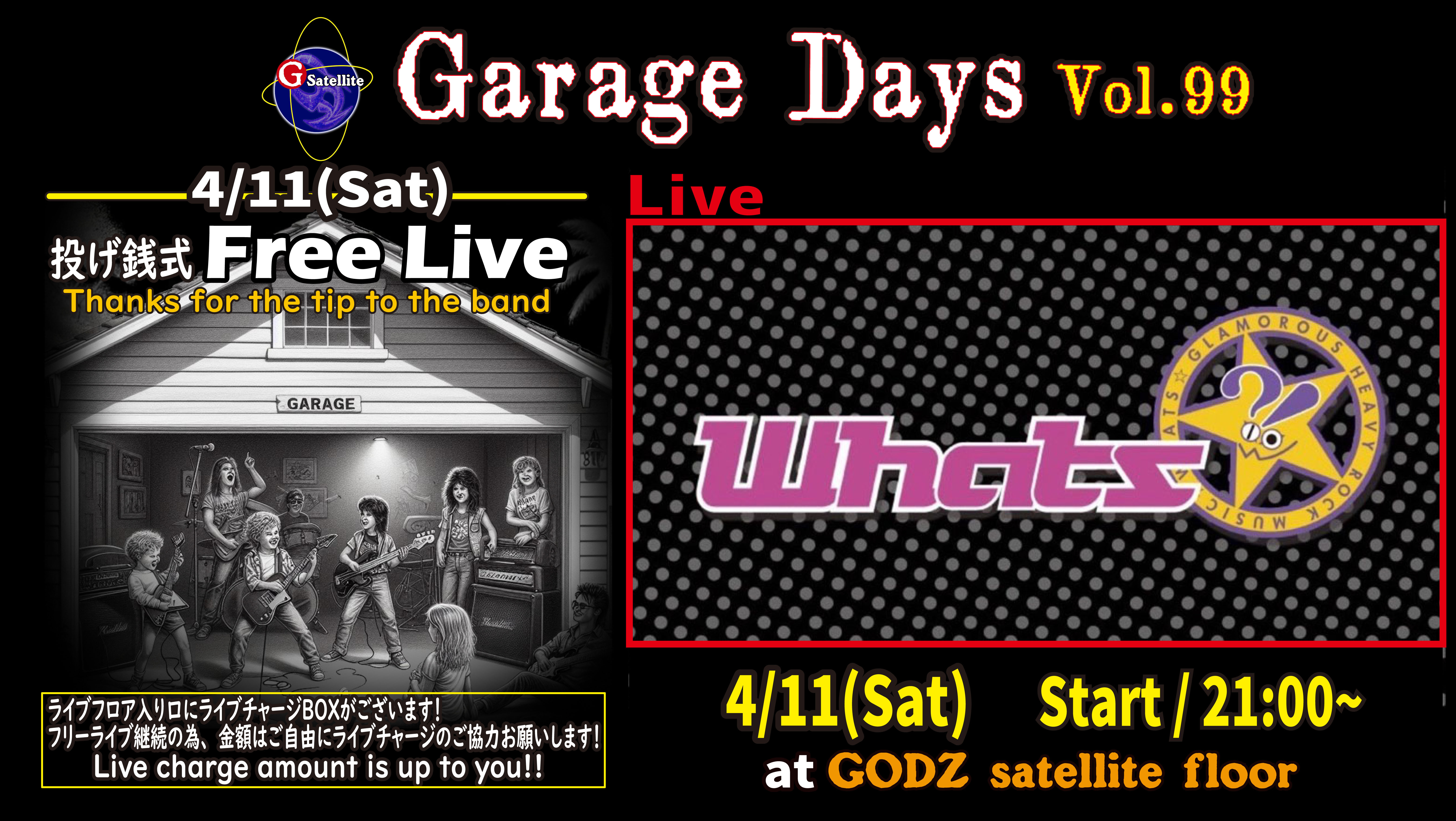 Flyer for Whats