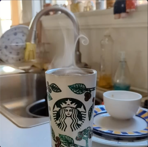 January 10, 2022: Starbucks' January Mug