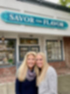 Karen Keegan on left and daughter Madeline Romo on right
