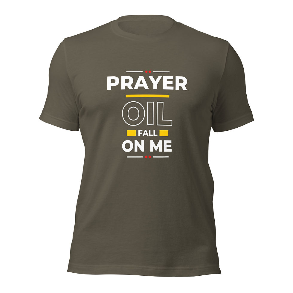 Thumbnail: Prayer Oil Fall On Me T-Shirt