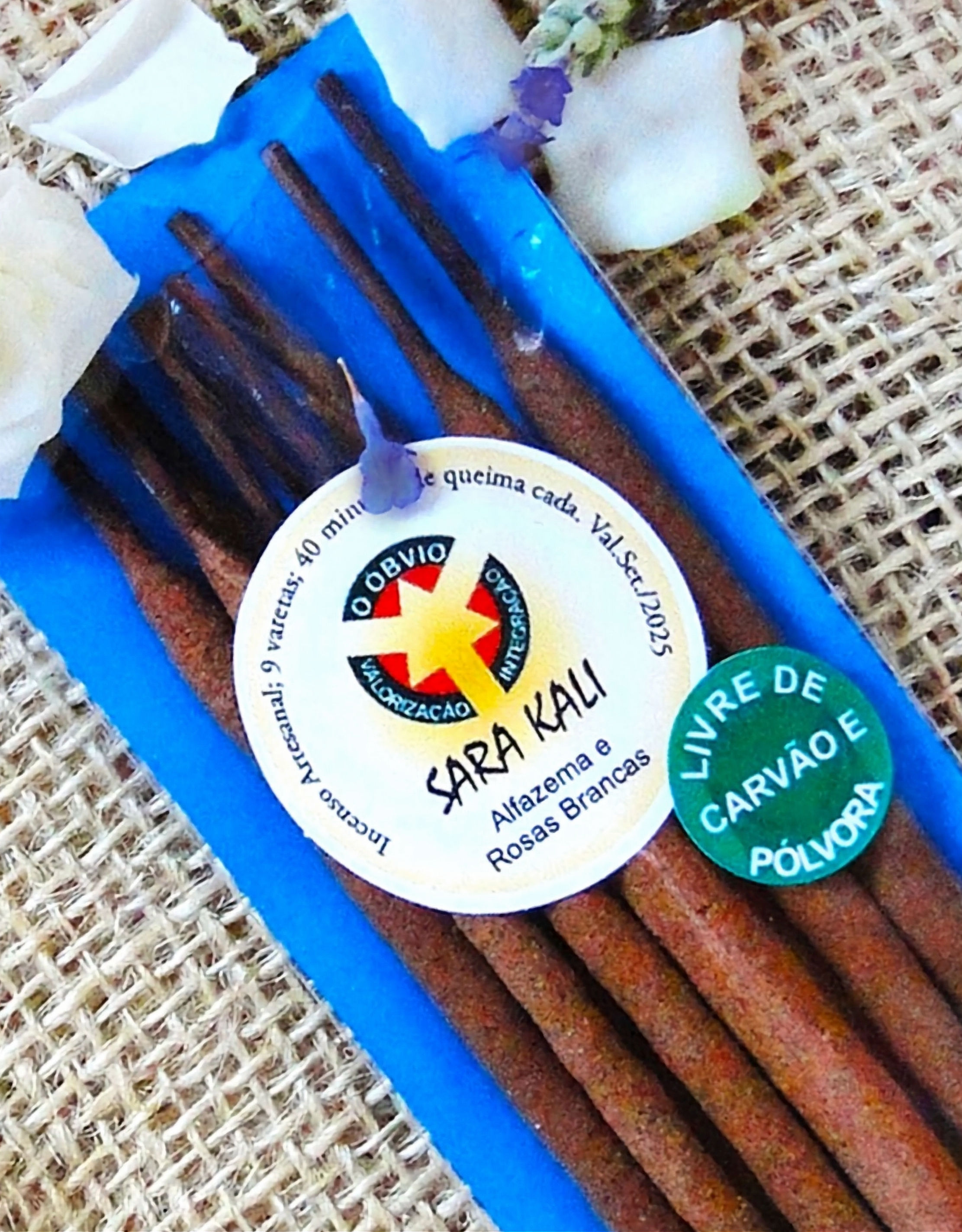 Incenso Artesanal Sara Kali