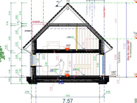 🚜5-Erdarbeiten am Fundament:
