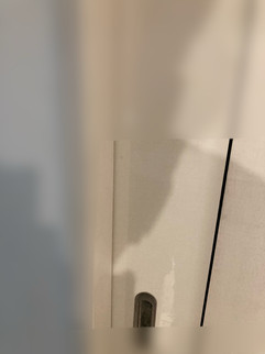 鍵を取り付ける前の室内ドア