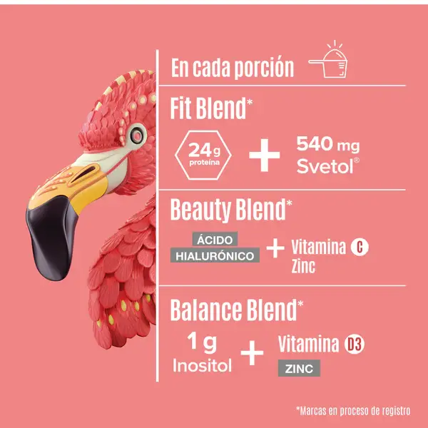 Miniatura: Fitmingo Protein Proteína en Polvo con Inositol & Vitaminas - Vainilla 510 g