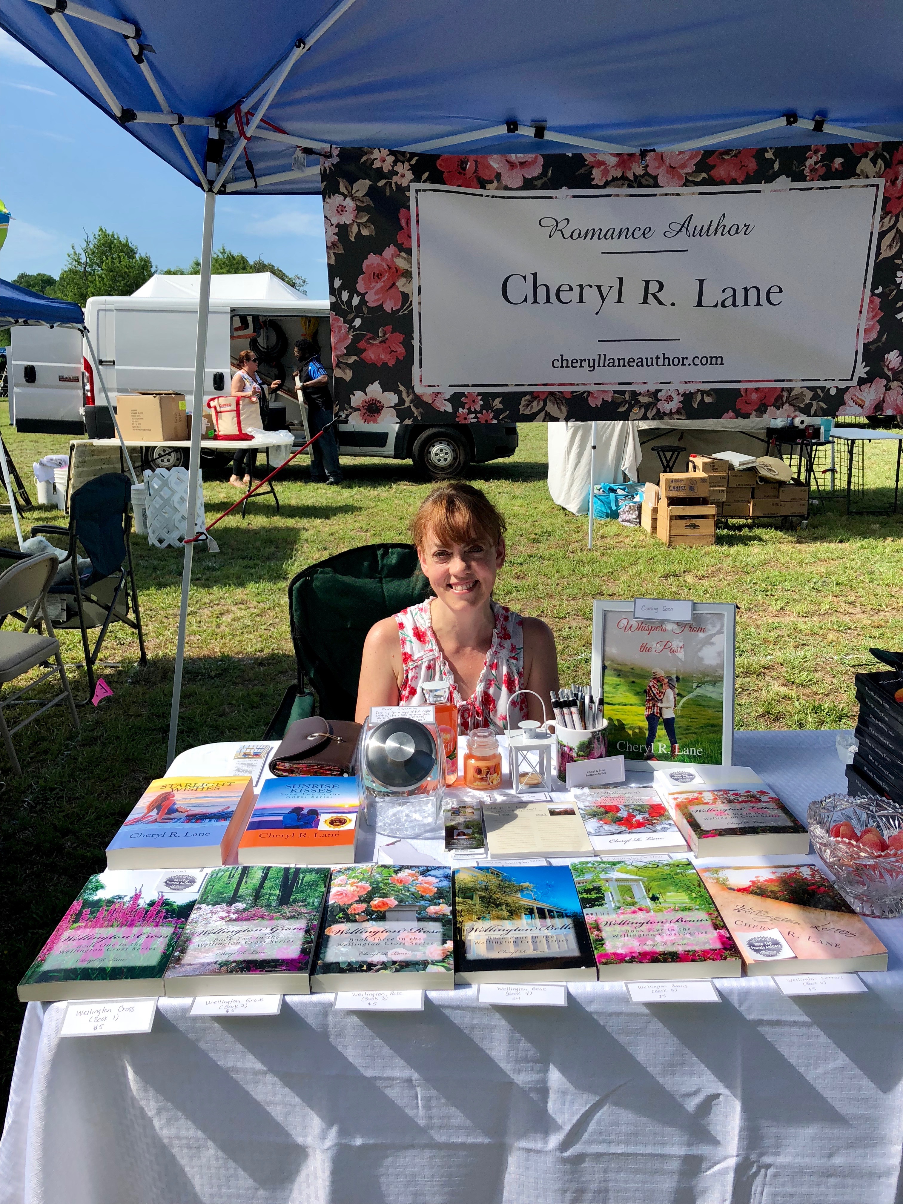 Cheryl at Knotts Island Peach Festival 2