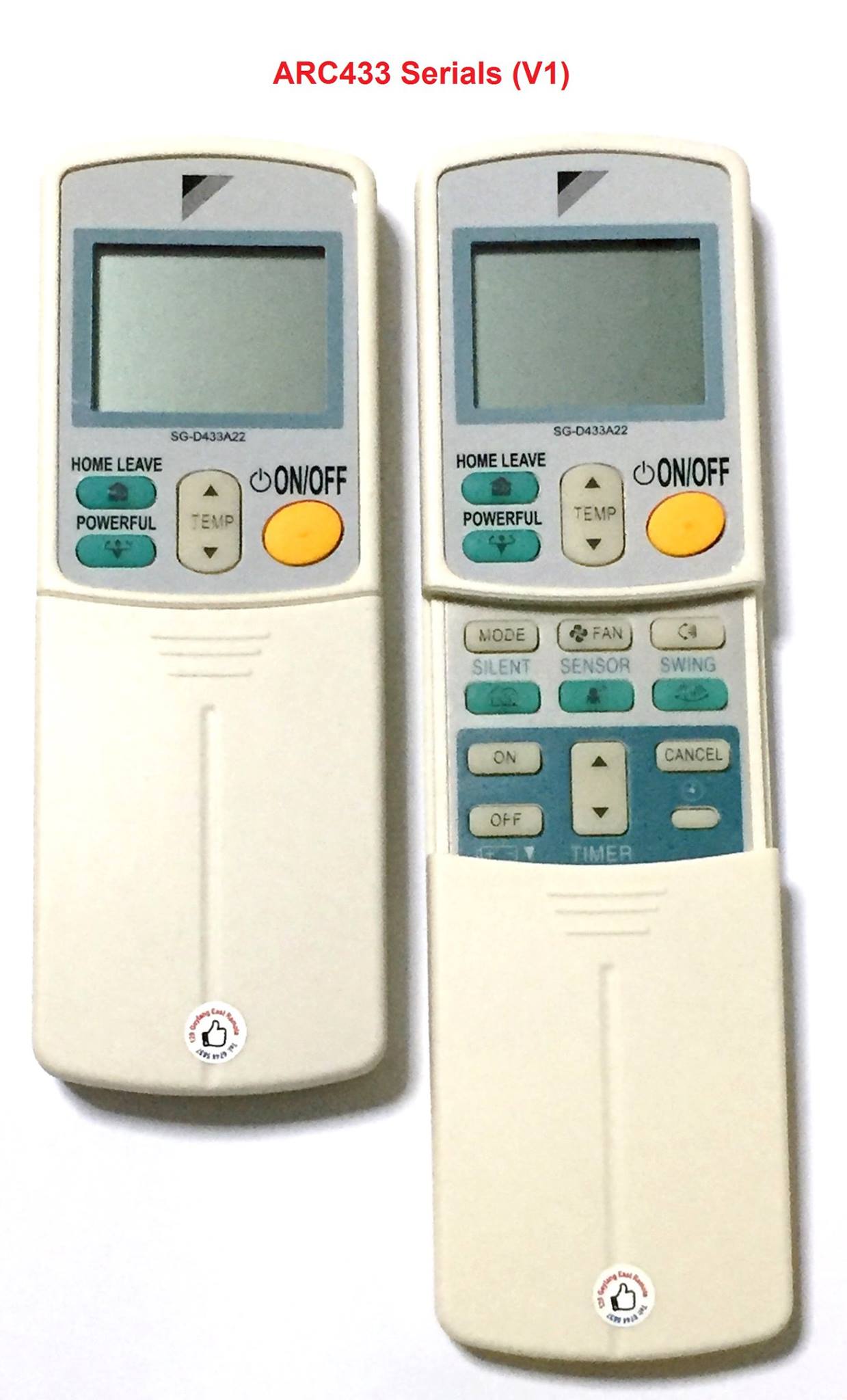 Daikin Air-con Remote Control