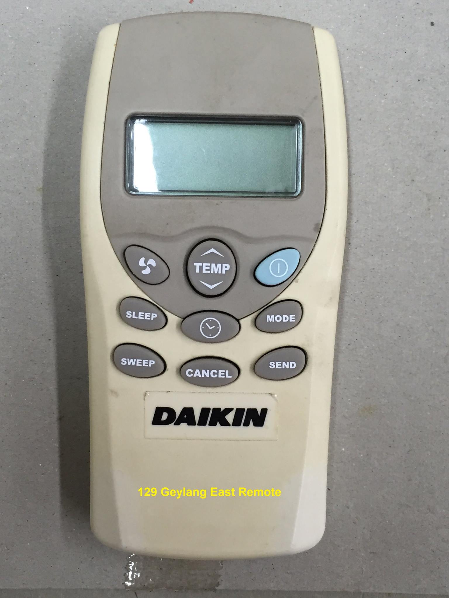 Daikin Air-con Remote Control