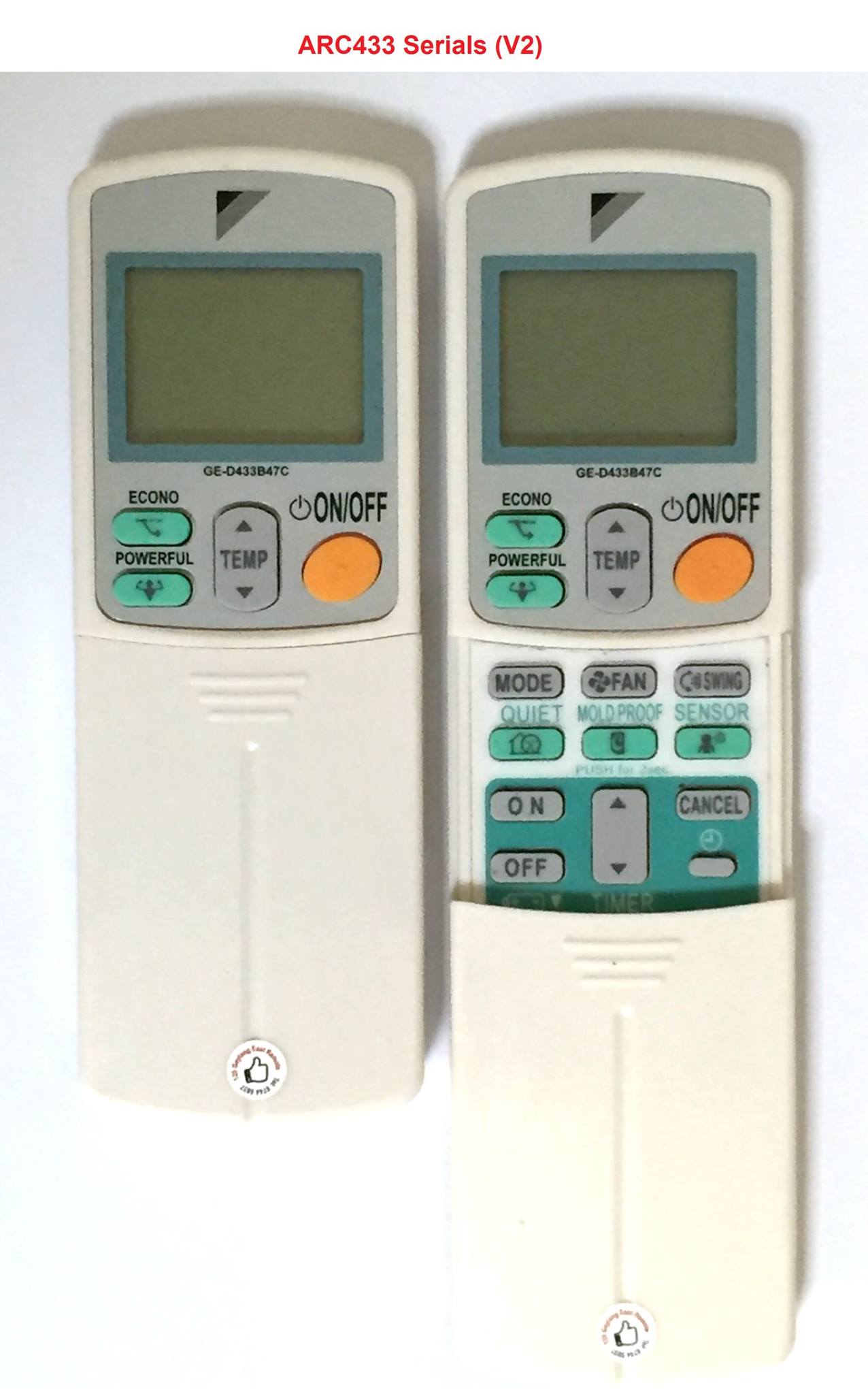 Daikin Air-con Remote Control
