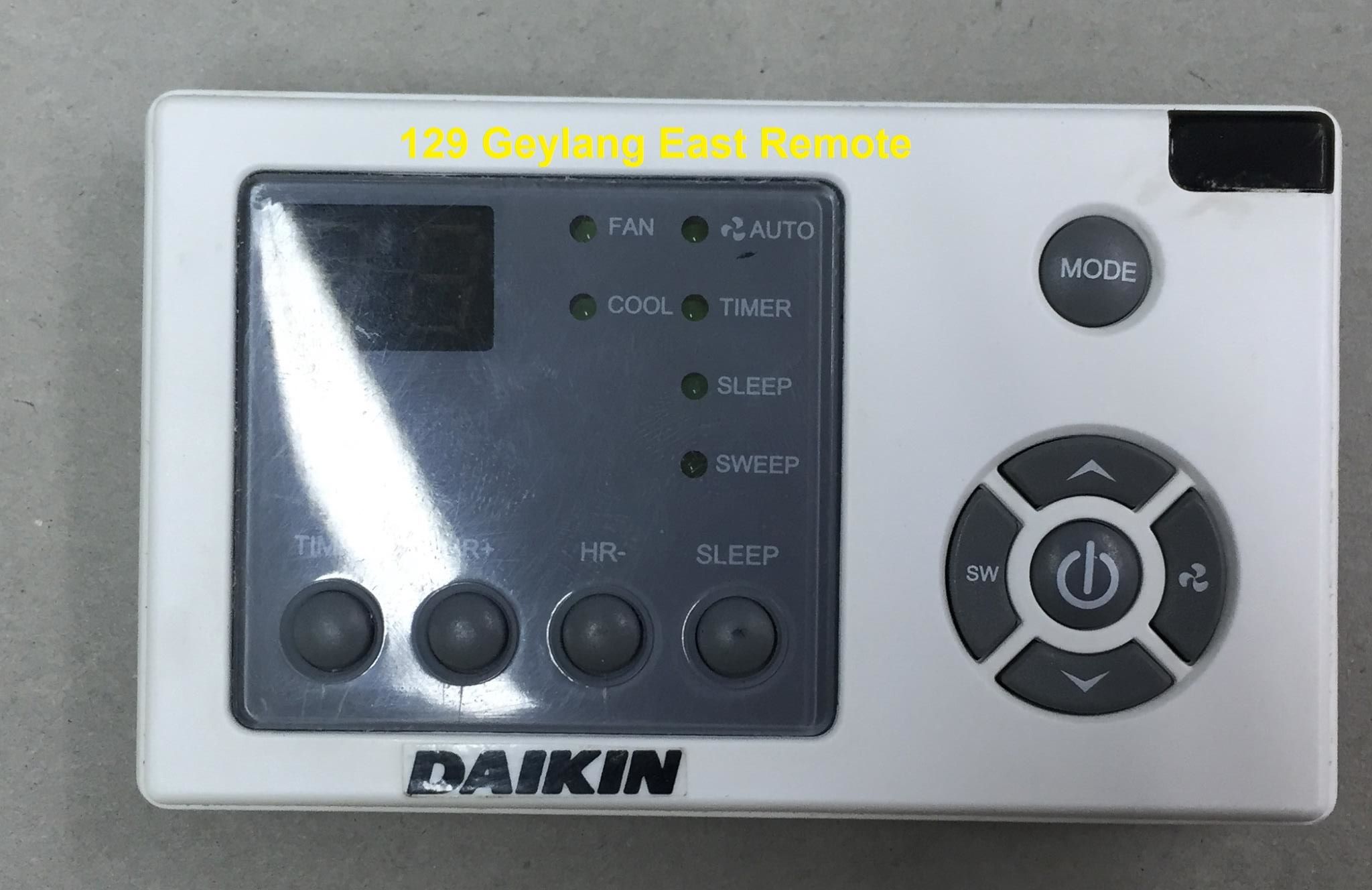 Daikin Air-con Remote Control