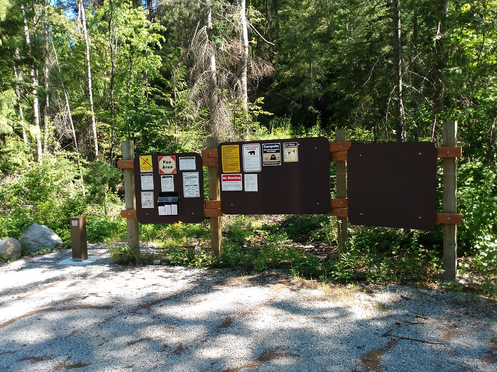 Mill Pond Sign Board