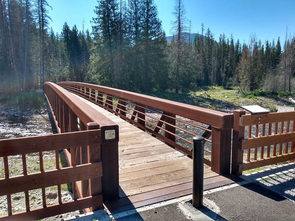Bridge at Mill Pond Campground