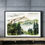 Thumbnail: Mountain Pine Tree Nature Art Print