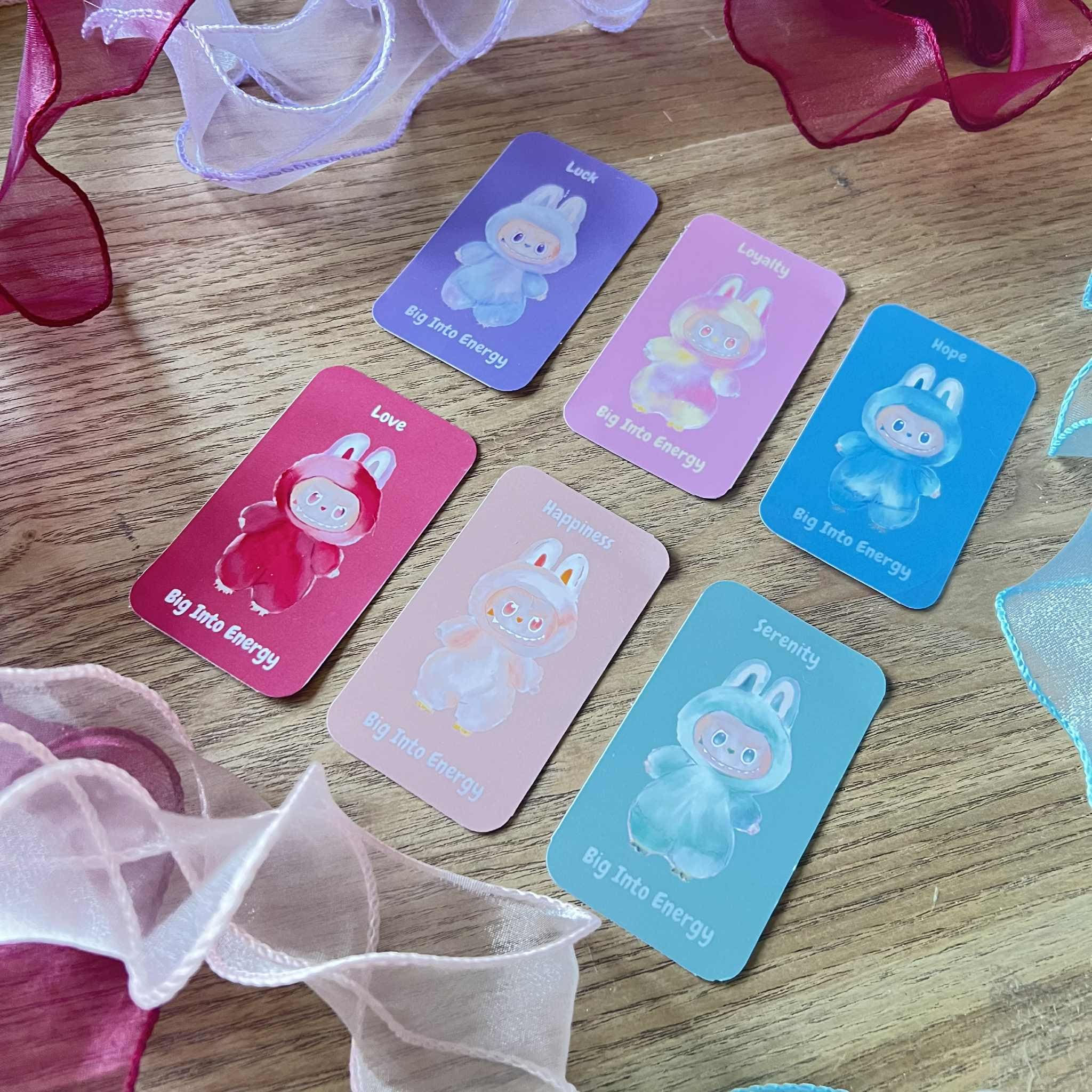 Labubu Big into Energy Collecting/Trading Cards