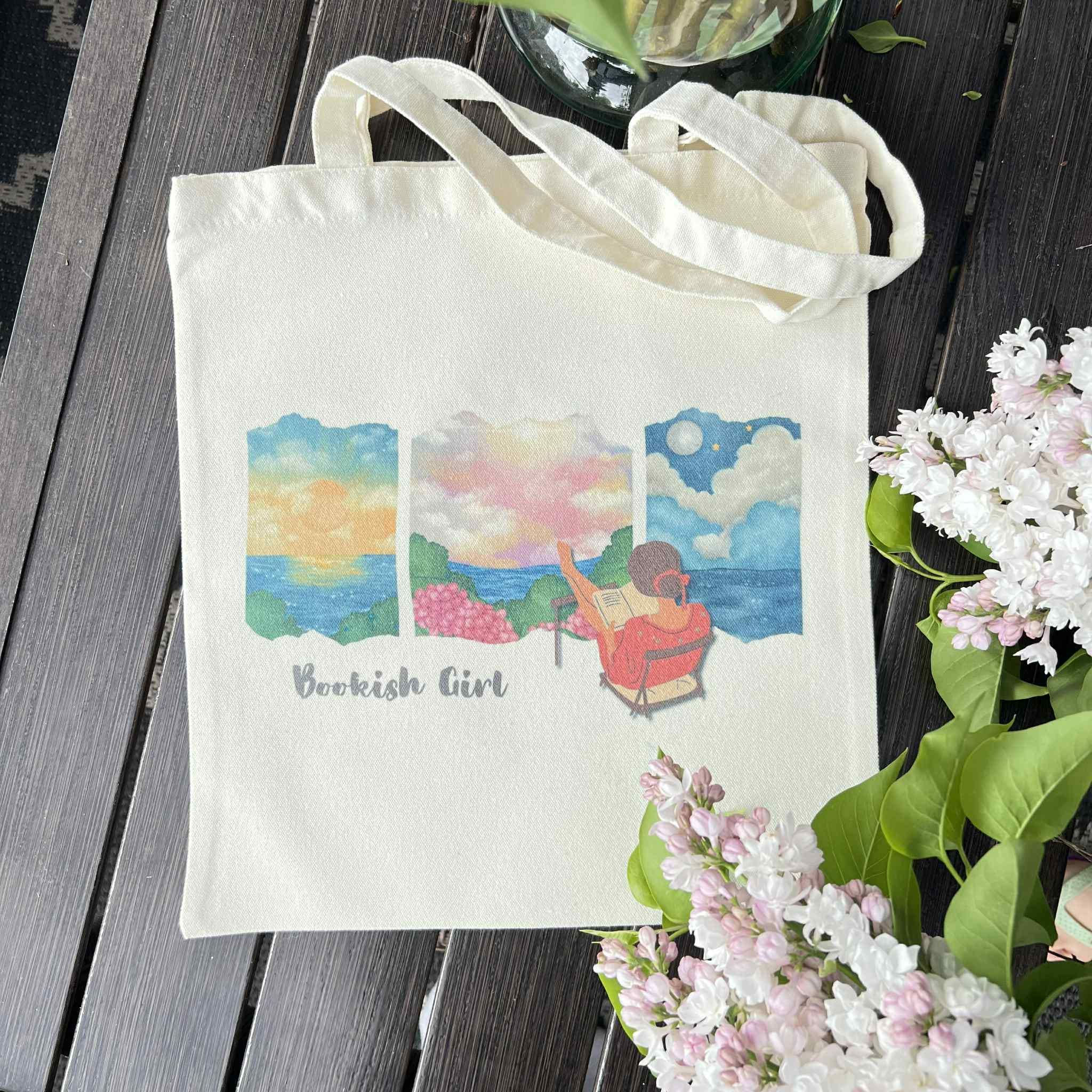 Custom Book Lover Tote Bag