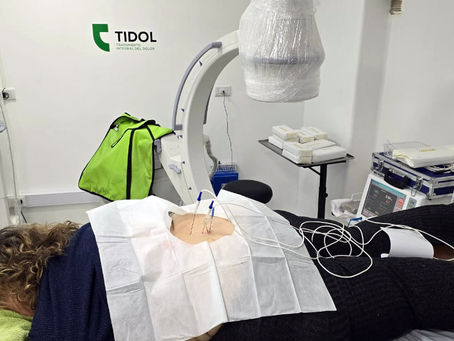 Paciente con dolor de columna asociado a la obesidad