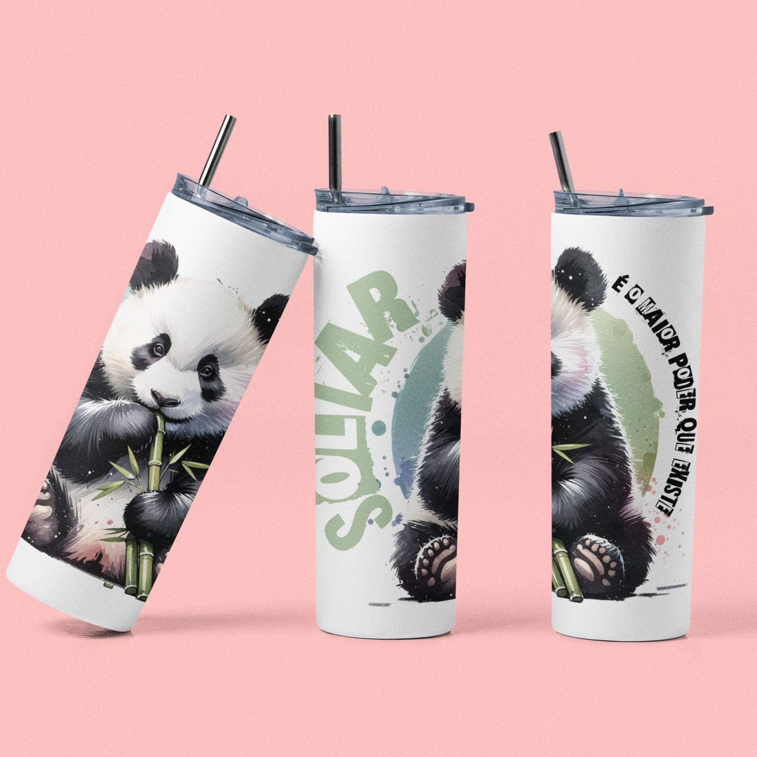 Copo Térmico - Soltar é o Maior Poder que Existe 600ml