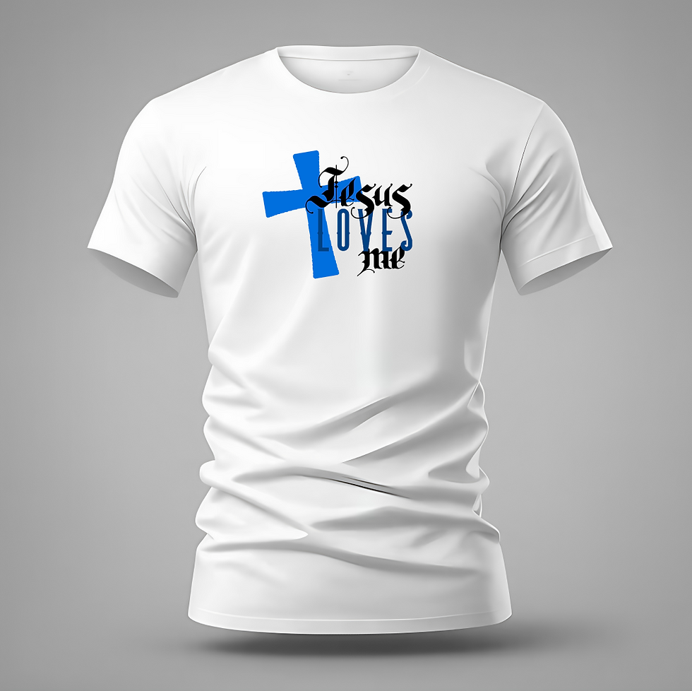 Thumbnail: Unisex "Jesus Loves Me" Tee
