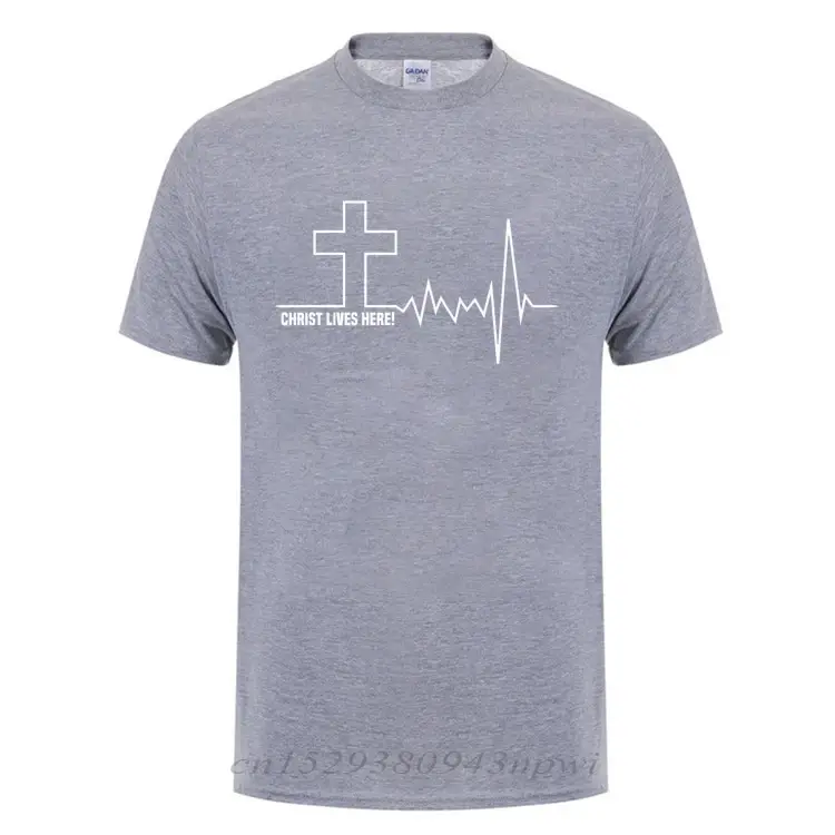 Thumbnail: Christ Lives Here Cross Heartbeat Christian Jesus