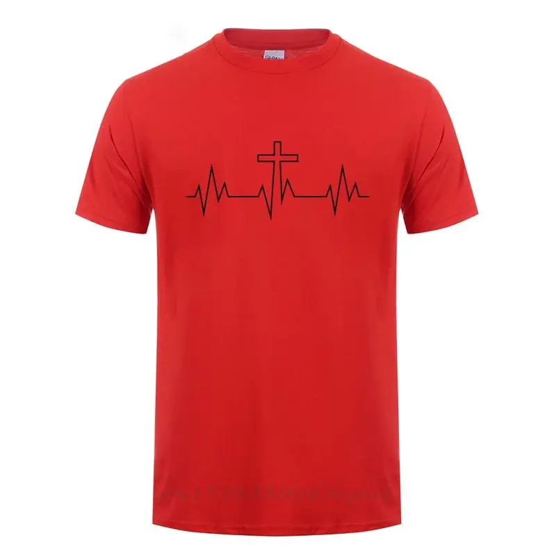Thumbnail: Christ Lives Here Cross Heartbeat Christian Jesus