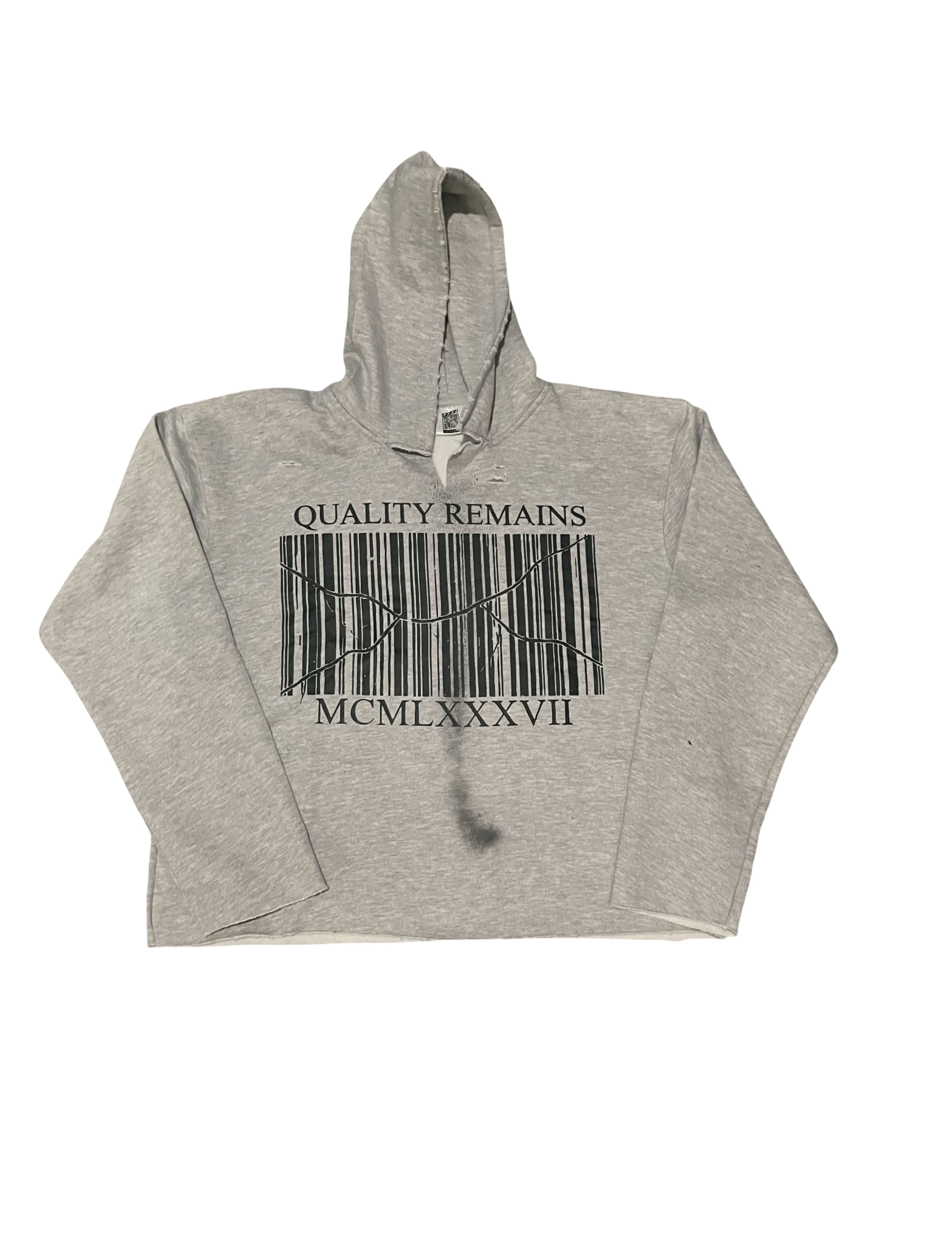 QR BARCODE HOODIE