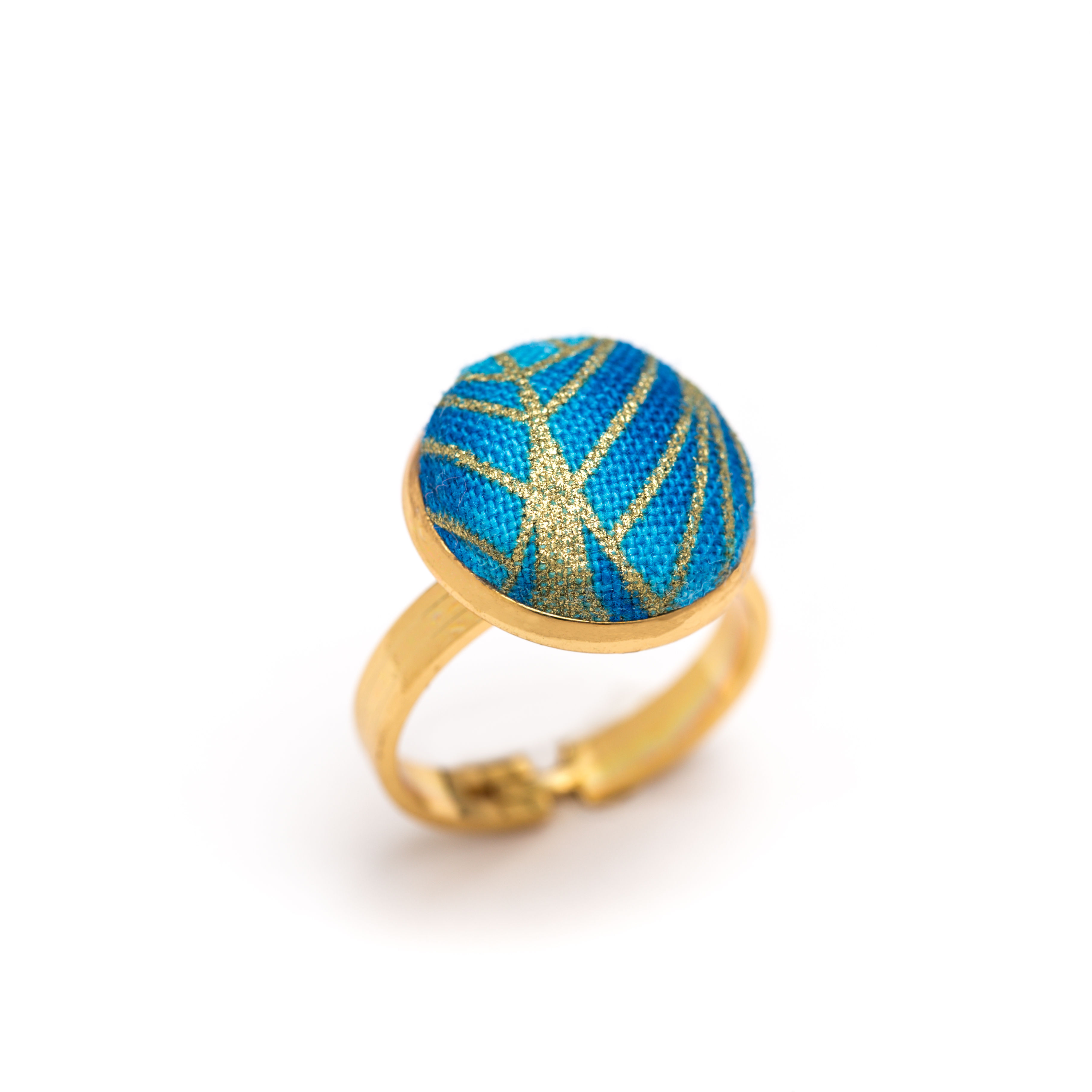 SAND GOLD lamé bleu