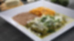 Enchiladas Verdes de Pollo