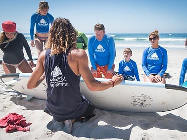 surf classes on the pacific coast of mexico