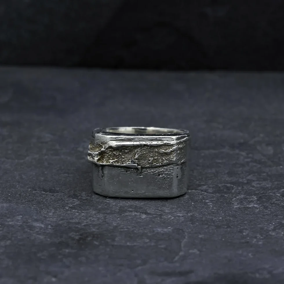 Forfall 1 Silver Signet Ring