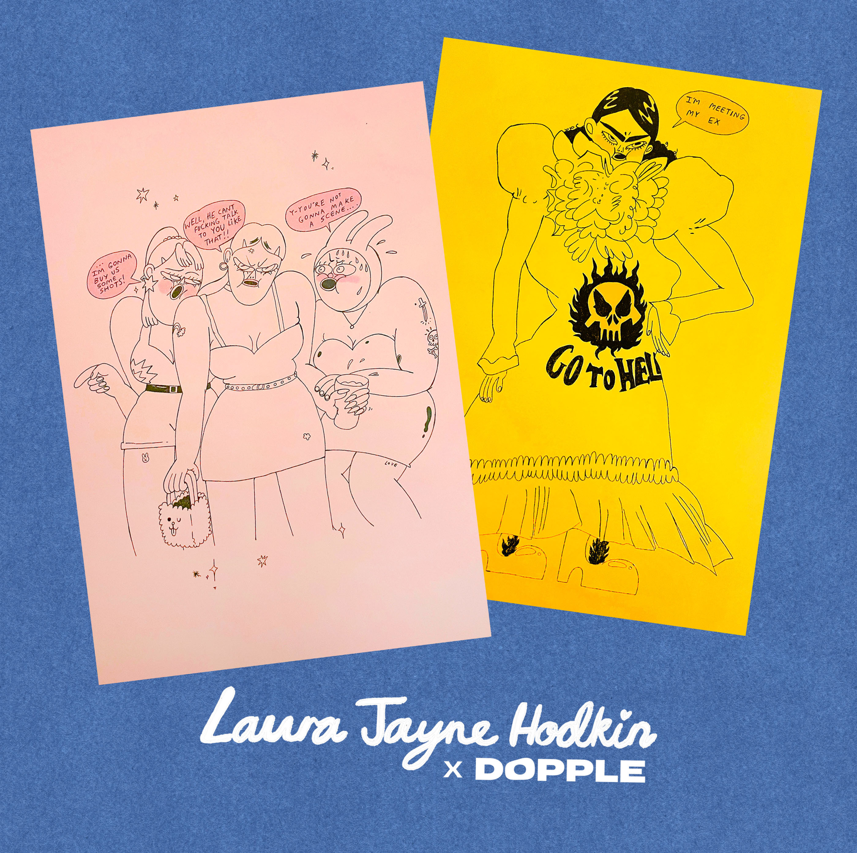 LAURA JAYNE HODKIN |  A4 PRINT SET