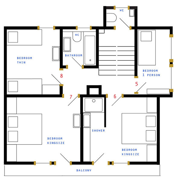 second floor