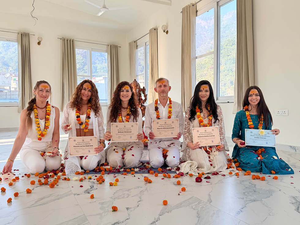 Successful yoga teacher training 300 hour graduates