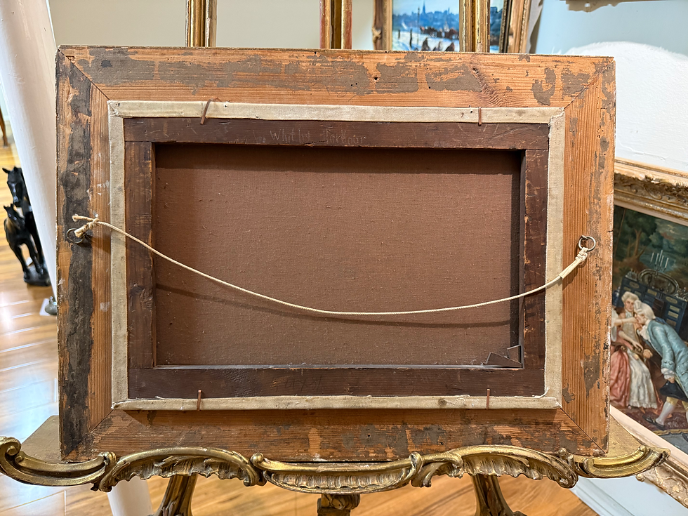 Thumbnail: OLD MASTER Edward King Redmore (1860 – 1941)   OIL PAINTING GGF