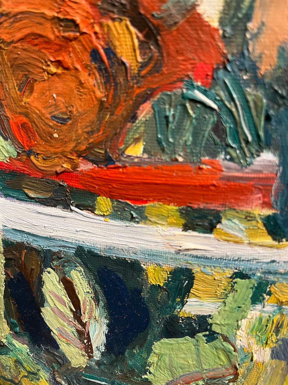 Thumbnail: OIL PAINTING  ATTR to PAUL AIZPIRI  20th CENTURY GOLD FRAME