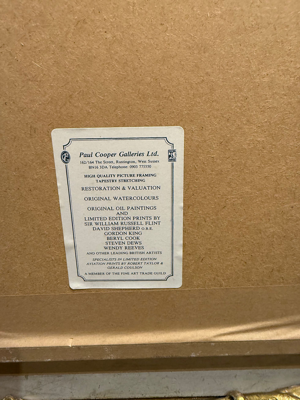 Thumbnail: OIL PAINTING HOME TIME From "1921" By ARTIST " W S JENNER "