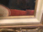 Thumbnail: Oil PAINTING in a Early Van Gogh Style Fine Original Large Family Dinner Scene