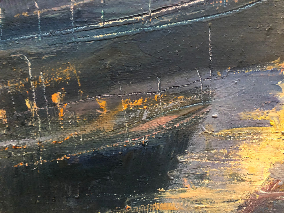 Thumbnail: OIL PAINTING By A FINE IMPRESSIONIST ARTIST 20th CENTURY IN A WONDERFUL FRAME
