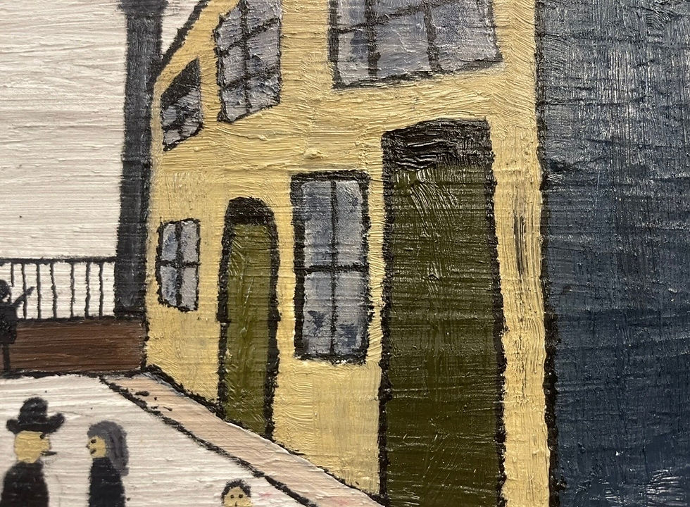 Thumbnail: OLD MASTER Signed L S LOWRY OIL PAINTING 20th CENTURY