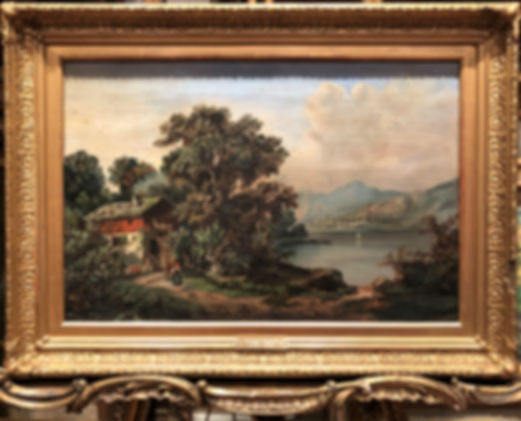 OIL PAINTING PATRICK NASMYTH Signed FINE MASTER PAINTER CIRCA 19th Century PIECE