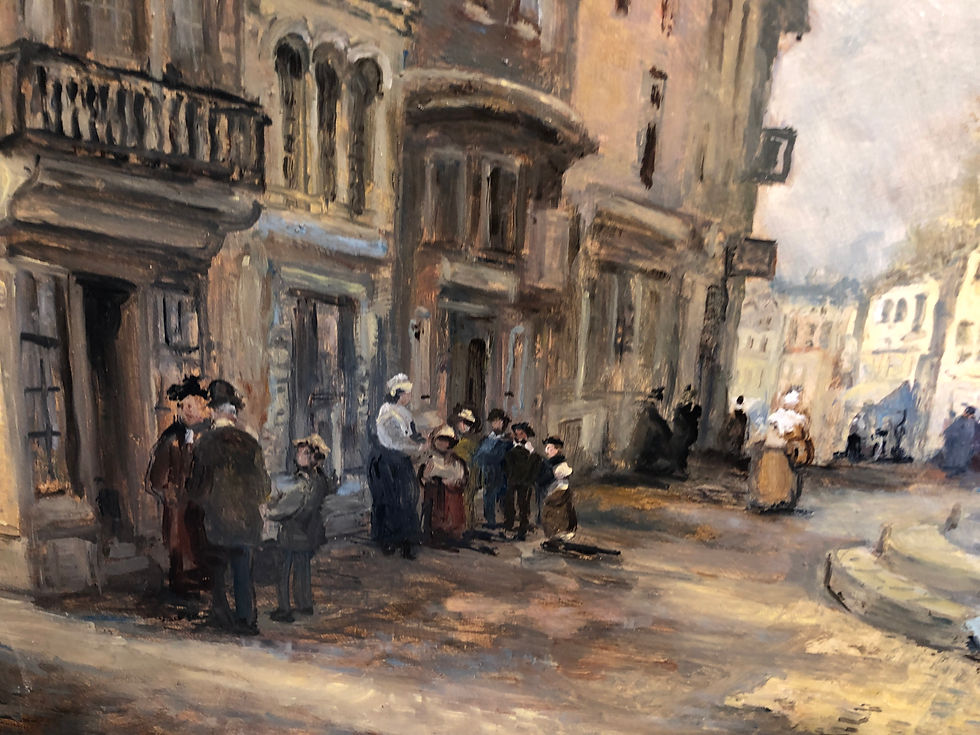 Thumbnail: OIL PAINTING  By M . J . RENDALL MID 20th CENTURY IMPRESSIONISM