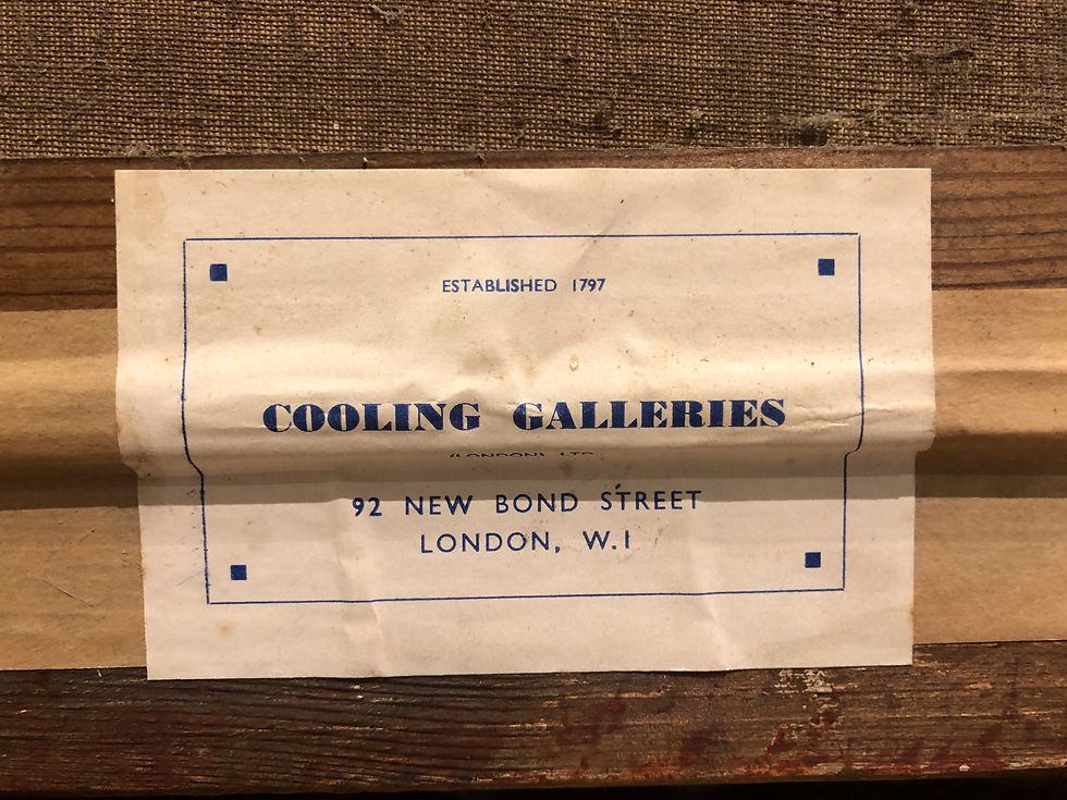 Thumbnail: OLD FINE Original Antique 19th Century British OLD MASTER OIL PAINTING