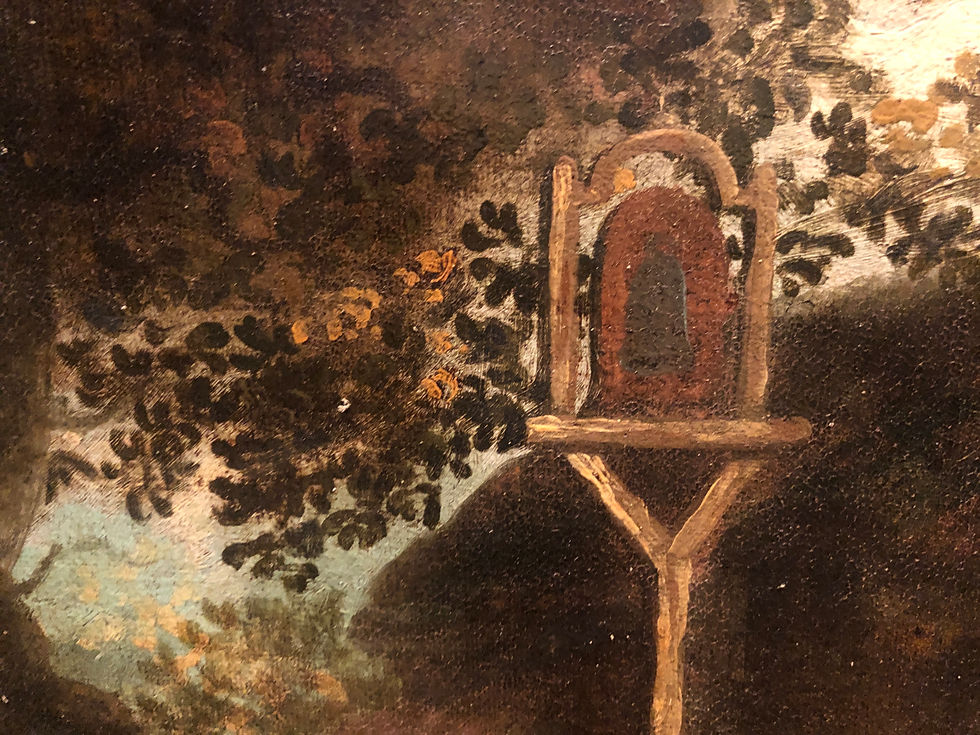Thumbnail: LARGE OLD MASTER OIL PAINTING 18th CENTURY 1700's In a NEO CLASSICAL FRAME