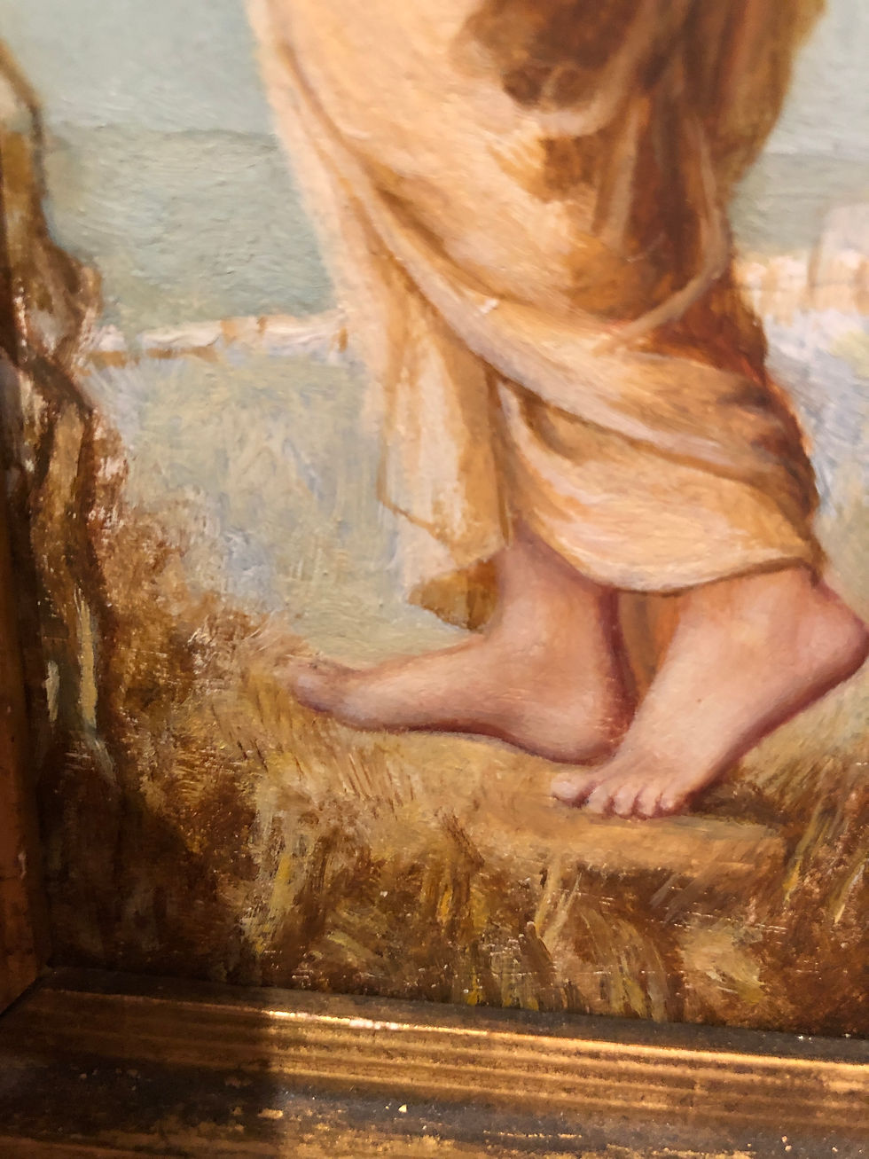Thumbnail: FINE ORIGINAL ARTIST  19th CENTURY BRITISH OLD MASTER OIL PAINTING
