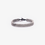 Thumbnail: dreireihiger armband aus Stahlmuttern auf weissem Hintergrund