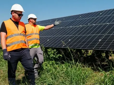 Parapet refurbishes the 9.5 MWp Frăsinet solar park, owned by Kraftfeld