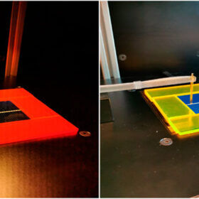 Improving solar cell performance with dye concentrators