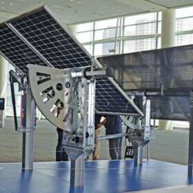 Array Technologies unveils 77-degree solar tracker stow for hail protection