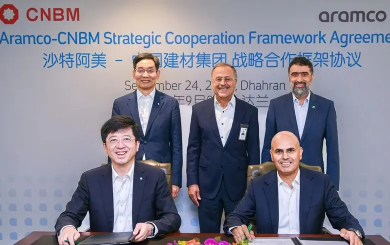 Aramco, CNBM partner to explore Saudi green equipment manufacturing