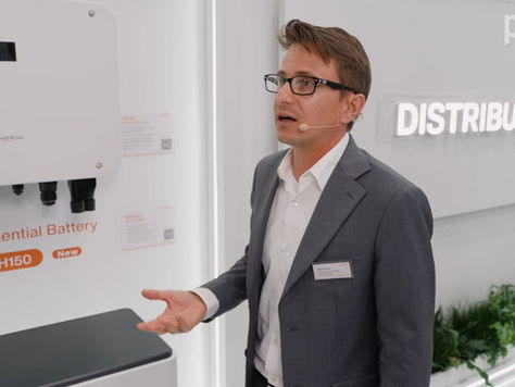 Michal Klos from Sungrow: New product for increased self-consumption and safety