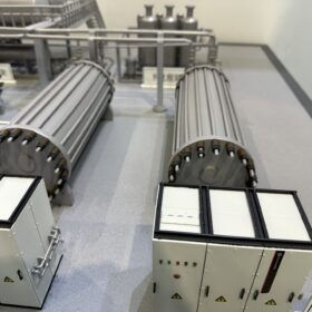 Optimal size ratios for solar, wind-powered hydrogen production