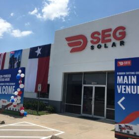 SEG Solar opens 2 GW module factory in Texas